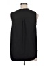 Fervour 100% Polyester Black Sleeveless Blouse Size XL - photo 2