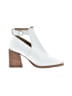 Free People White Ankle Boots Size EU 39 1/2 - photo 1