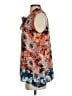 Jade 100% Silk Orange Sleeveless Silk Top Size S - photo 5