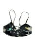 Unbranded Floral Black Swimsuit Top Size M (estimated) - photo 2