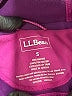 L.L.Bean 100% Polyester Purple Fleece Size S - photo 6