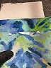 Unbranded Blue 3/4 Sleeve Blouse Size L (estimated) - photo 7