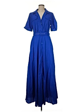 blue blouse dress Nicola Smocked Blouse main image 0