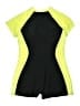 Unbranded Color Block Yellow Romper Size S (estimated) - photo 2