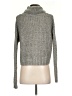 Zenana Premium Metallic Gray Turtleneck Sweater Size S - photo 2