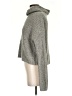 Zenana Premium Metallic Gray Turtleneck Sweater Size S - photo 5