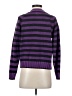 Assorted Brands Stripes Purple Pullover Sweater Size S - photo 2