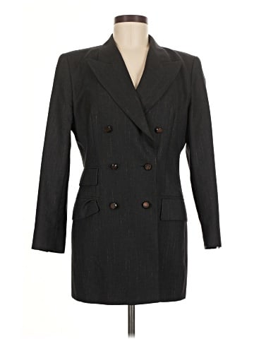 Escada by Margaretha Ley Wool Coat (view 1)