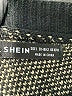 Shein 100% Acrylic Black Poncho Size 8 - 10 - photo 7