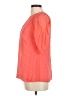Lewit 100% Viscose Orange 3/4 Sleeve Blouse Size M - photo 5