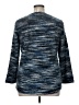 Creation Tweed Blue Pullover Sweater Size XL - photo 2