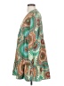 Unbranded 100% Polyester Paisley Green Casual Dress Size S - photo 5