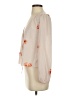Wilfred 100% Polyester Floral Pink Tan 3/4 Sleeve Blouse Size XXS - photo 5