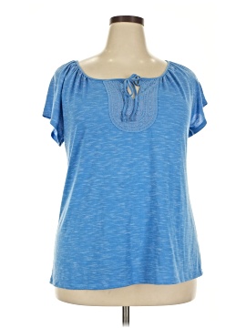Faded Glory Short Sleeve Henley
