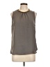 Forever 21 100% Polyester Gray Sleeveless Blouse Size L - photo 1