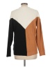 Andree by UNIT Color Block Brown Pullover Sweater Size L - photo 2
