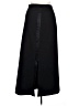 Grace Elements Solid Black Formal Skirt Size 14 - photo 2