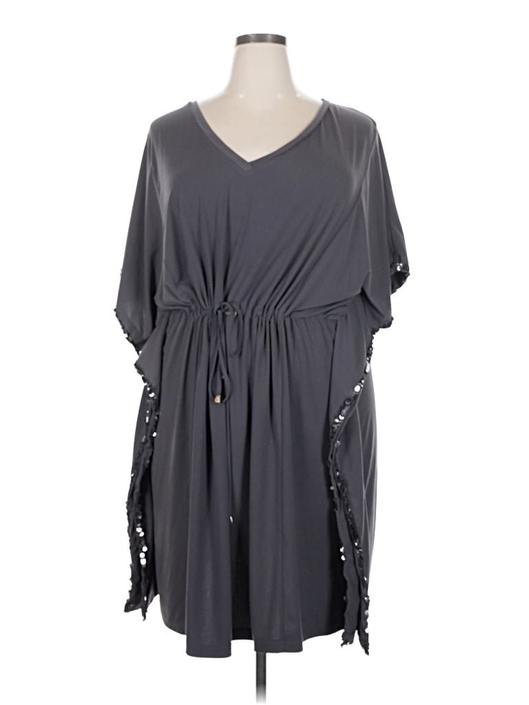 Pre-owned Spense Casual Dress In Gray