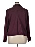 Old Navy 100% Polyester Burgundy Long Sleeve Blouse Size XL - photo 2