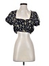 RESA 100% Polyester Blue Short Sleeve Blouse Size S - photo 1