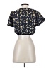 RESA 100% Polyester Blue Short Sleeve Blouse Size S - photo 2