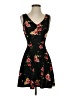 Soprano Floral Black Cocktail Dress Size XS - photo 1