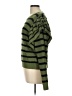 Shein 100% Acrylic Stripes Green Pullover Sweater Size L - photo 5
