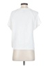 Frank Lyman Design 100% Polyester White Short Sleeve Top Size 4 - photo 2