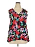 Colette Red Sleeveless Blouse Size 2X - photo 1