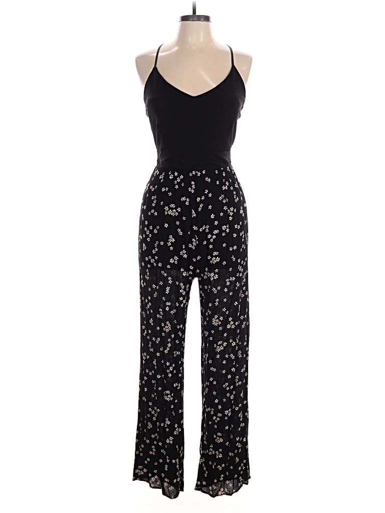 Pre-owned Papaya Jumpsuit In Black