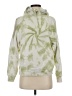 Reformation Jeans 100% Cotton Tie-dye Green Pullover Hoodie Size S - photo 1
