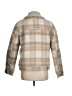 Brixton Plaid Ivory Coat Size M - photo 2