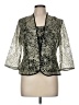 Alex Evenings 100% Polyester Floral Black Kimono Size M - photo 1