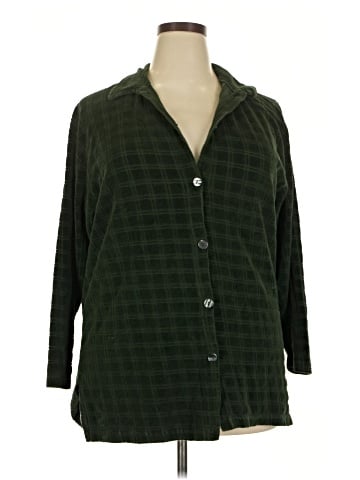 Carolina Colours 3/4 Sleeve Button-Down Shirt (view 1)