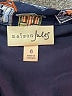 Maison Jules 100% Polyester Print Blue Casual Dress Size 6 - photo 7