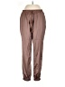 Allegra K 100% Polyester Brown Track Pants Size L - photo 1