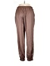 Allegra K 100% Polyester Brown Track Pants Size L - photo 2