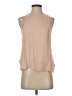 Isabel Lu 100% Cotton Tan Sleeveless Blouse Size XS - photo 1
