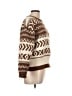 Olia Chevron-herringbone Brown Pullover Sweater Size L - photo 4