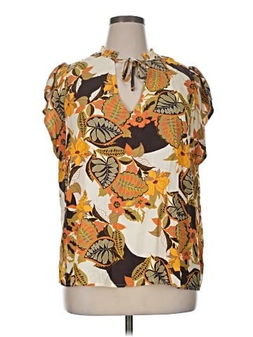 Jessica Simpson Short Sleeve Blouse (view 1)
