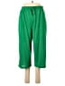 Jennifer Lauren 100% Polyester Green Casual Pants Size L - photo 1