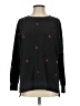 Victoria's Secret Pink Hearts Black Pullover Sweater Size S - photo 1