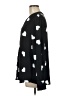 Unbranded 100% Polyester Hearts Black Long Sleeve Blouse Size M - photo 5