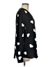 Unbranded 100% Polyester Hearts Black Long Sleeve Blouse Size M - photo 4