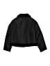 Zara Solid Black Coat Size 8 - 9 - photo 2