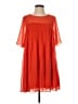 Maeve 100% Polyester Orange Casual Dress Size 4 (petite) - photo 1