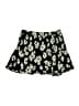 Urban Romantics 100% Rayon Floral Black Casual Skirt Size M - photo 2
