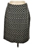 J. McLaughlin Chevron-herringbone Black Casual Skirt Size M - photo 1