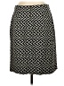 J. McLaughlin Chevron-herringbone Black Casual Skirt Size M - photo 2