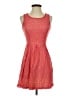En Focus Studio Orange Casual Dress Size 4 - photo 1